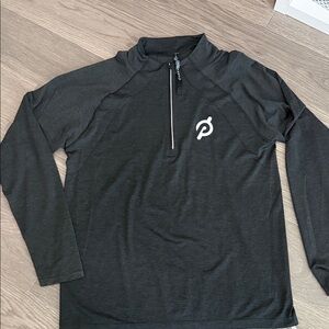 lululemon athletica Black Long-Sleeve Half-Zip Performance Top